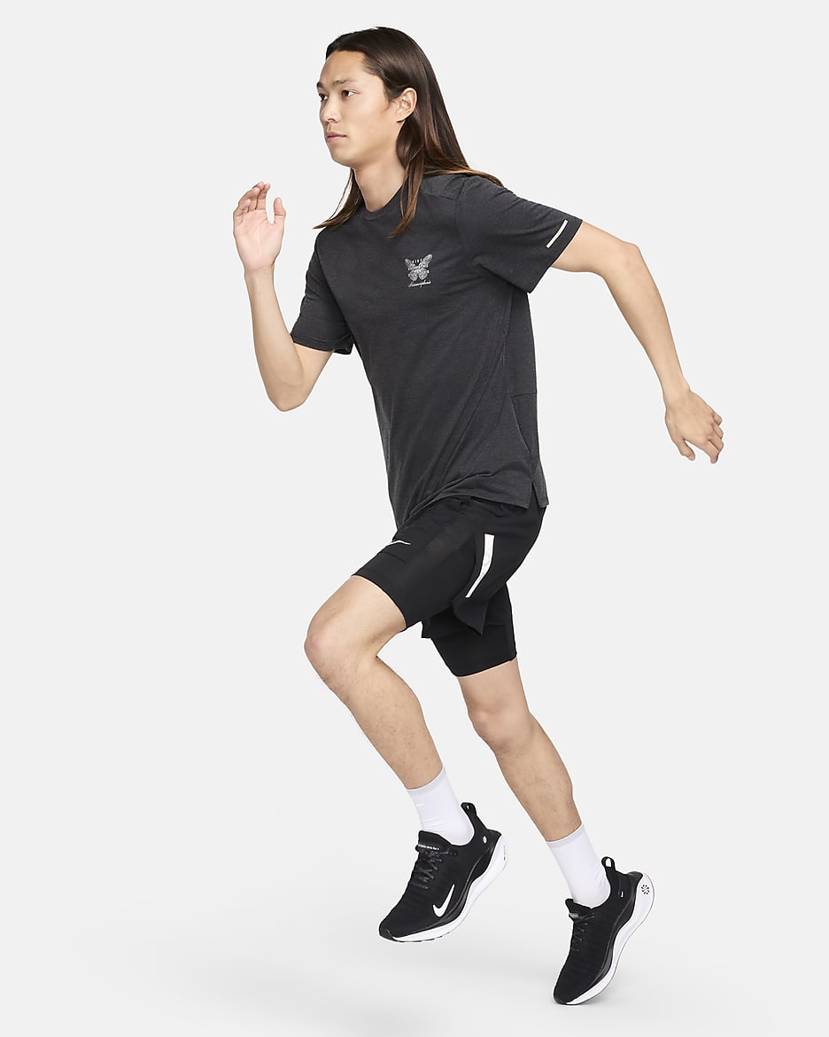 ナイキ ライズ 365 ランニング ディビジョン メンズ Dri-FIT ランニングトップ